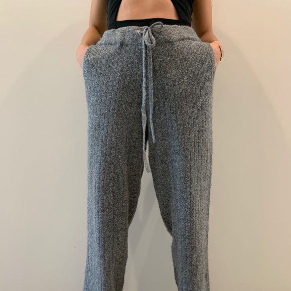 Wool Knit sweat pants - Picture 1 of 2